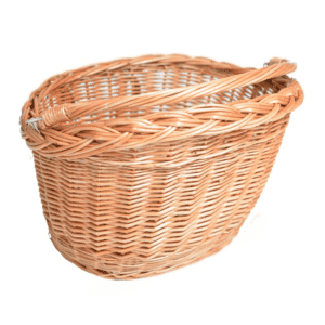 Pīts velosipēda grozs ar paaugstinājumu („kupri“) – dabīgs