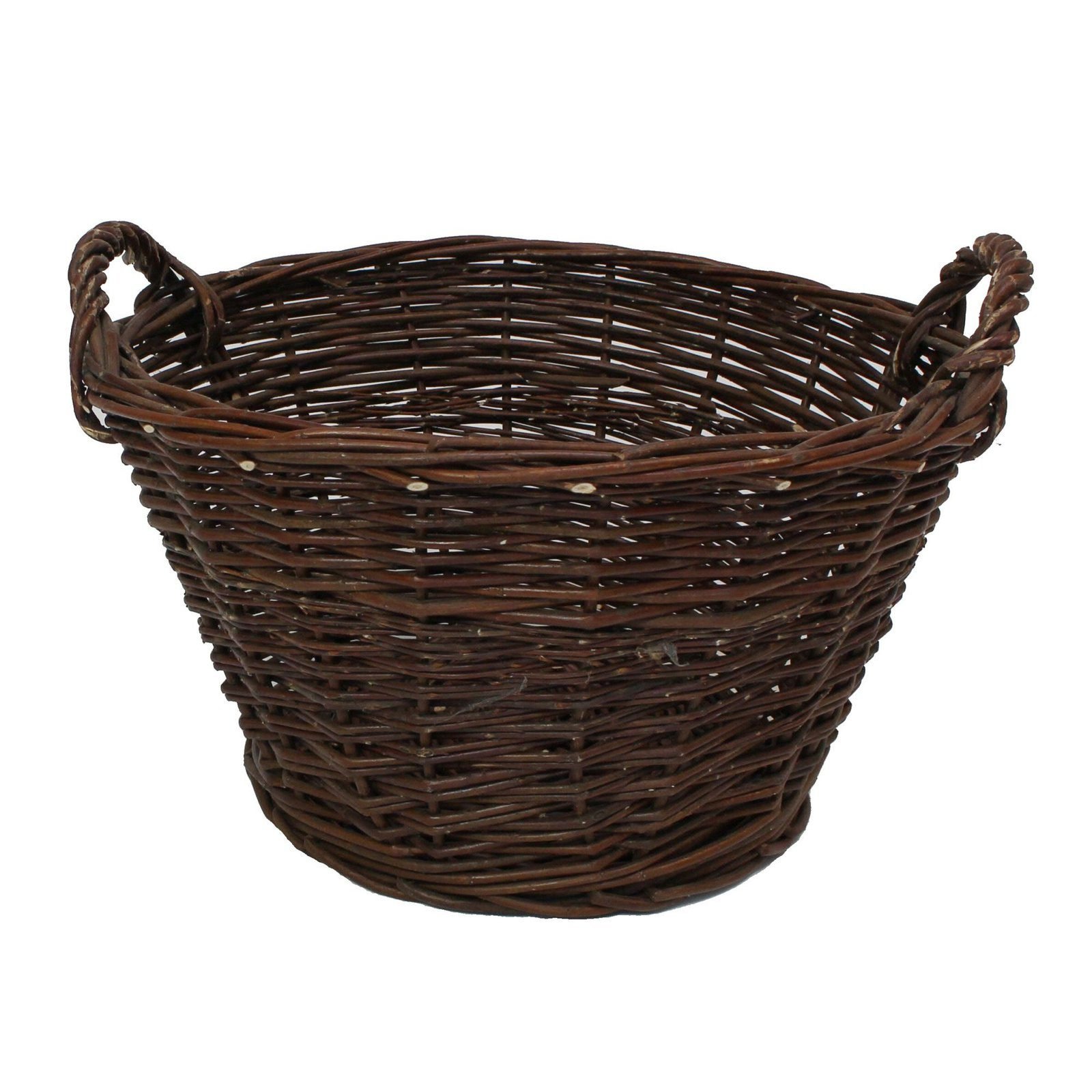 Dekoratīvs pīts grozs „Dabīgais“, liels, Ø50×28 cm - attēls 2