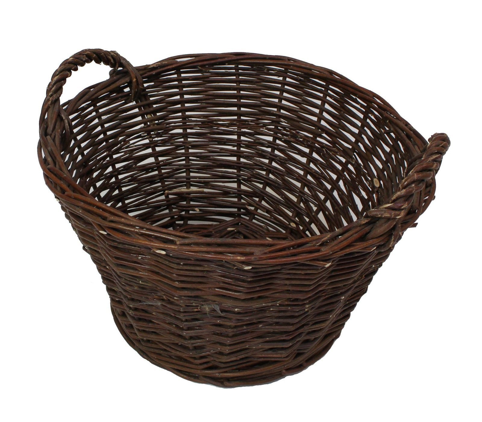Dekoratīvs pīts grozs „Dabīgais“, liels, Ø50×28 cm - attēls 3